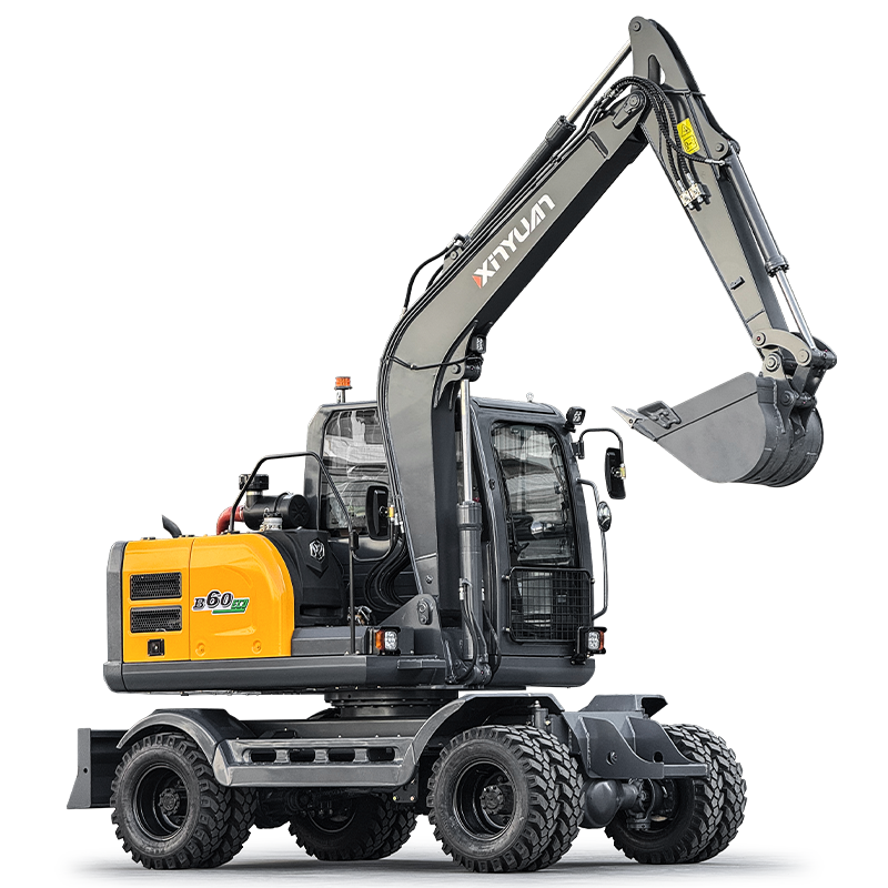 6 ton Bucket Wheeled  Excavator for xinyuan 60ECO